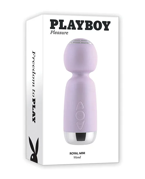 Evolved Novelties INC Female Sex Toys Playboy Pleasure Royal Mini Wand Opal