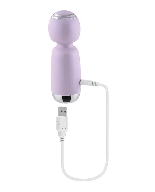 Evolved Novelties INC Female Sex Toys Playboy Pleasure Royal Mini Wand Opal