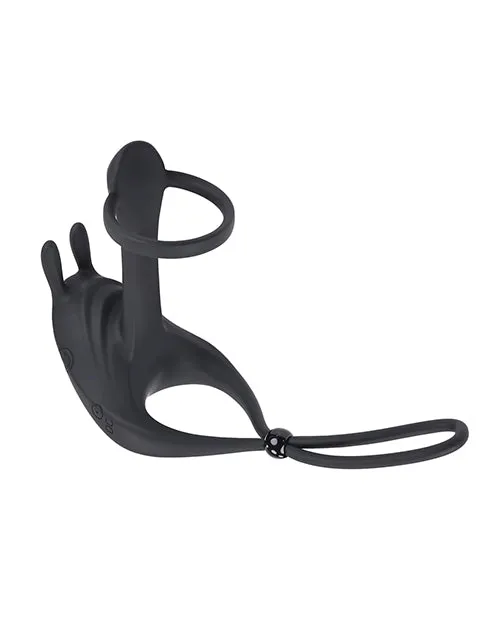 Evolved Novelties INC Saddle Up Cock Ball Vibrator Black Vibrators