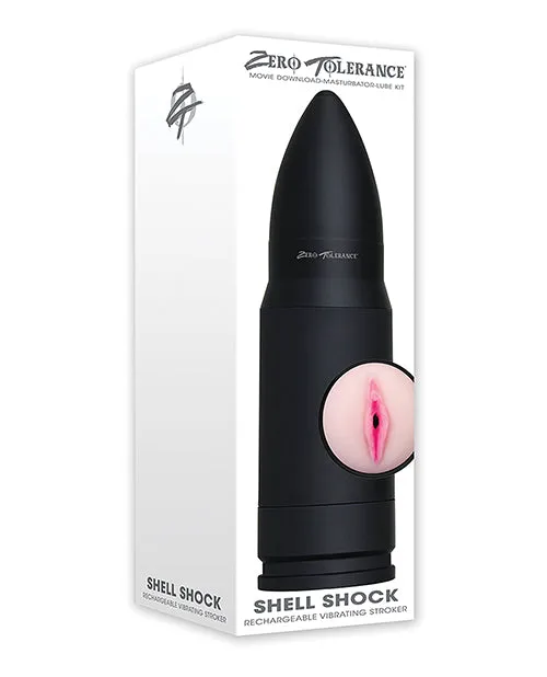 Evolved Novelties INC Shell Shock Rechargeable Vibrating Stroker Male Sex Toys