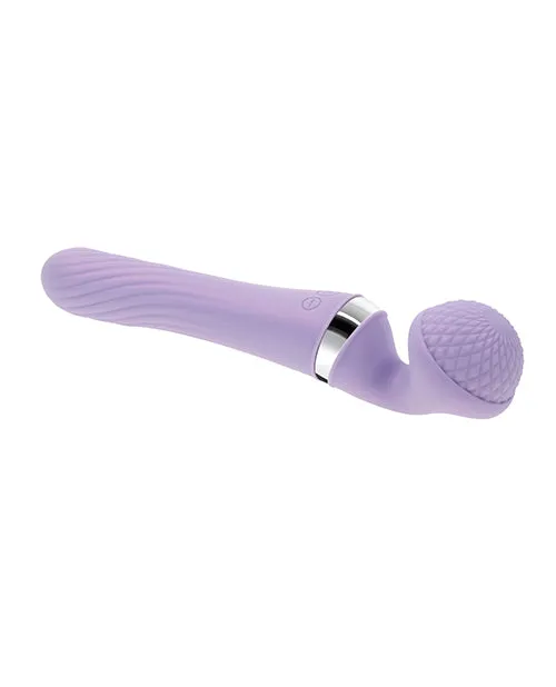 Evolved Novelties INC Vibrators Playboy Pleasure Vibrato Wand Vibrator Lilac