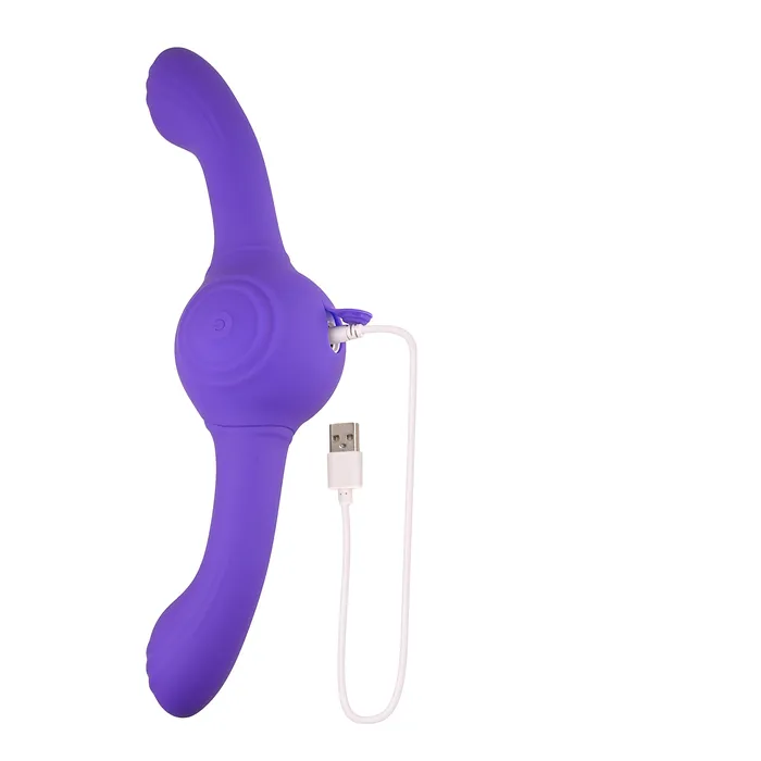 Evolved Novelties Our Gyro Vibe Super Powerful DualEnd Massager With Spinning Ball Female Sex Toys