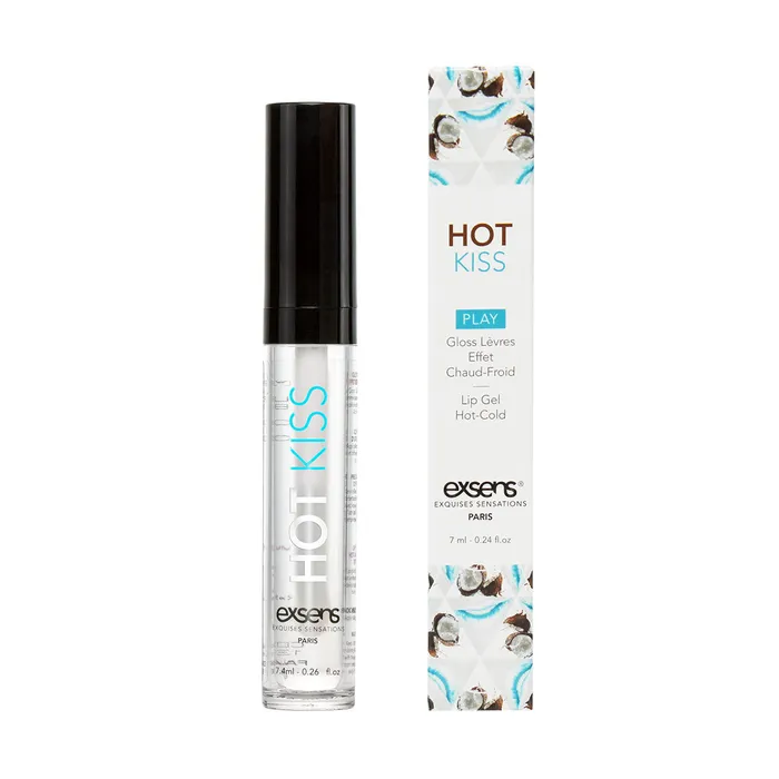 Exsens Coconut Hot Kiss Arousal Lip Gloss 7ml Exsens Vibrators