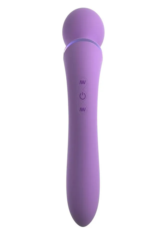 Fantasy For Her Duo Wand Massage Her Silicone Rechargeable Waterproof Fantasy For Her Female Sex Toys