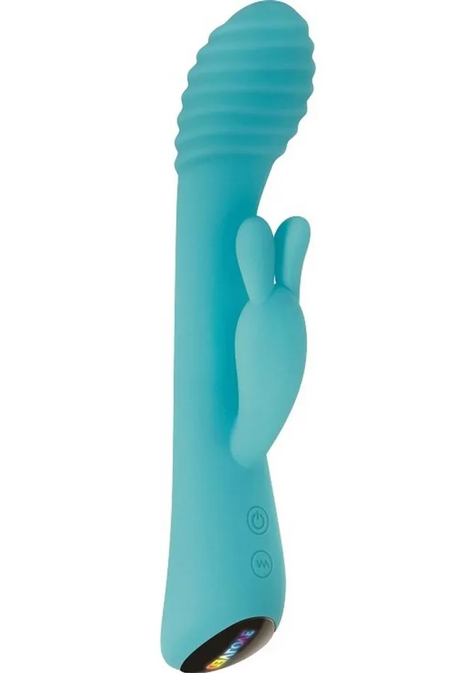 Female Sex Toys Aqua Bunny Rechargeable Silicone Rabbit Vibrator with 80 Functions Evolved