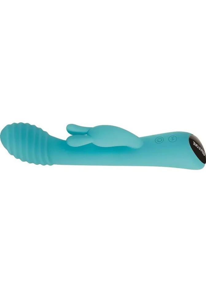 Female Sex Toys Aqua Bunny Rechargeable Silicone Rabbit Vibrator with 80 Functions Evolved