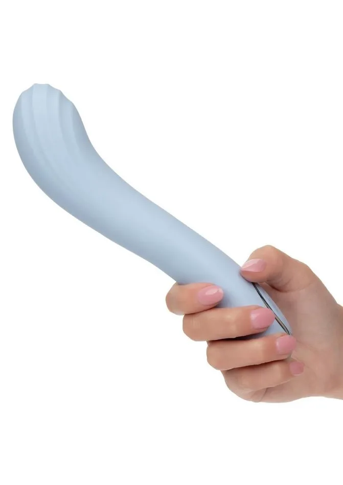 Female Sex Toys Azure Collection Azure Collection Contoured G Rechargeable Silicone Vibrator