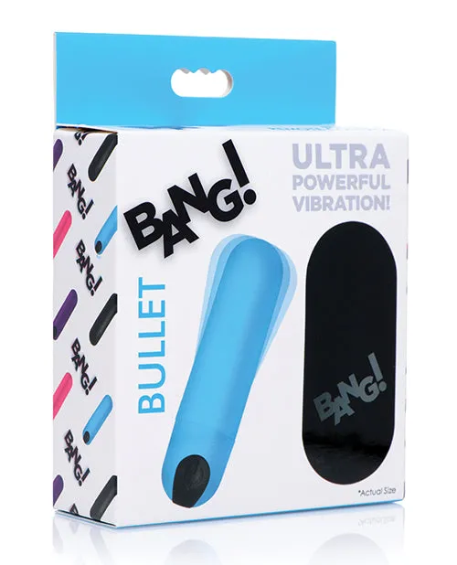 Female Sex Toys Bang Remote Control Vibrating Bullet Blue Xr LLC