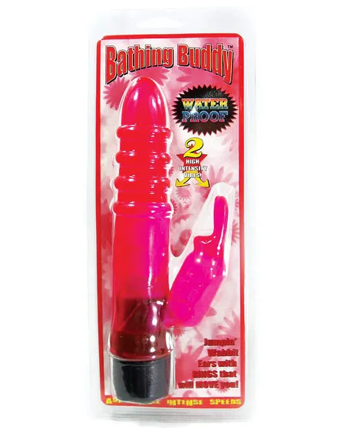 Female Sex Toys Bathing Buddy Bathing Buddy Waterproof DuoStyle Rabbit Vibrator