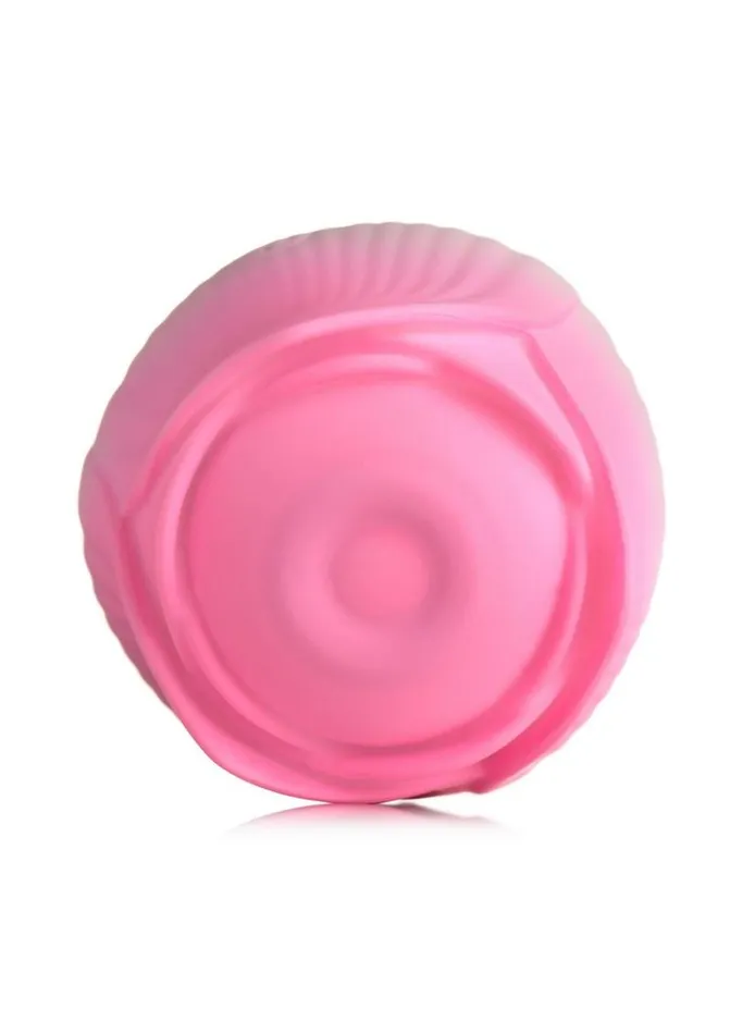 Female Sex Toys Bloomgasm Bloomgasm Pulsing Petals Throbbing Silicone Rechargeable Rose Stimulator