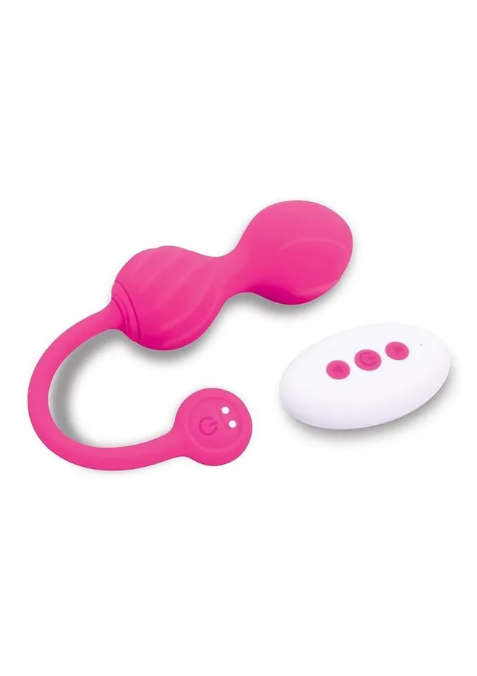 Female Sex Toys Bodywand Bodywand Squeeze Remote Control Rechargeable Silicone Pelvic Floor Trainer Weighted 70g