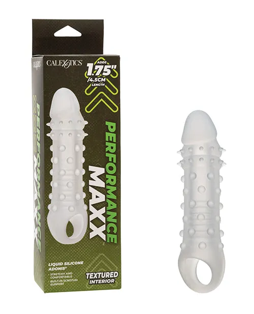 Female Sex Toys California Exotic Novelties Performance Maxx Liquid Silicone Adonis Clear