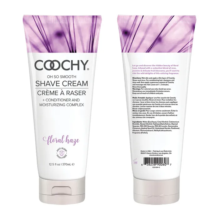 Female Sex Toys Coochy COOCHY Shave Cream Floral Haze 125 oz