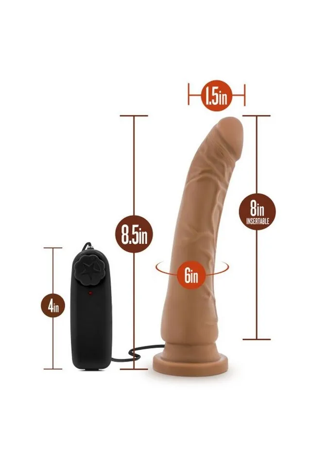 Female Sex Toys Dr Skin Dr Skin Vibrating Cock with Suction Cup