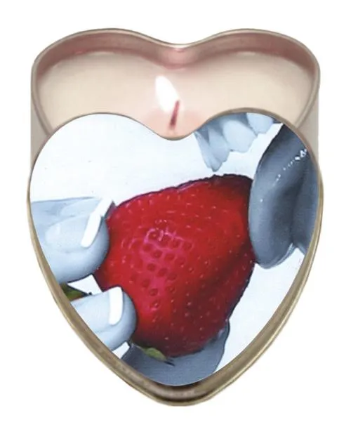 Female Sex Toys Earthly Body Sun Touched Edible Candle Heart Tin 47 Oz Earthly Body