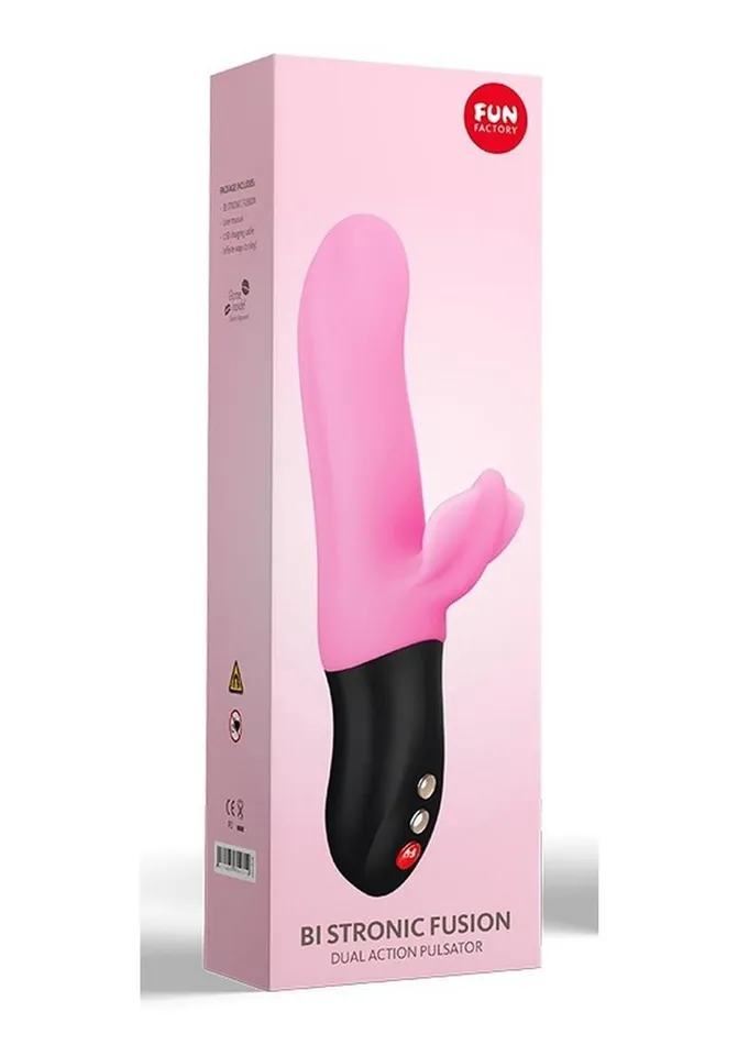 Female Sex Toys Fun Factory Bi Stronic Fusion Silicone Clitoral Stimulator Candy