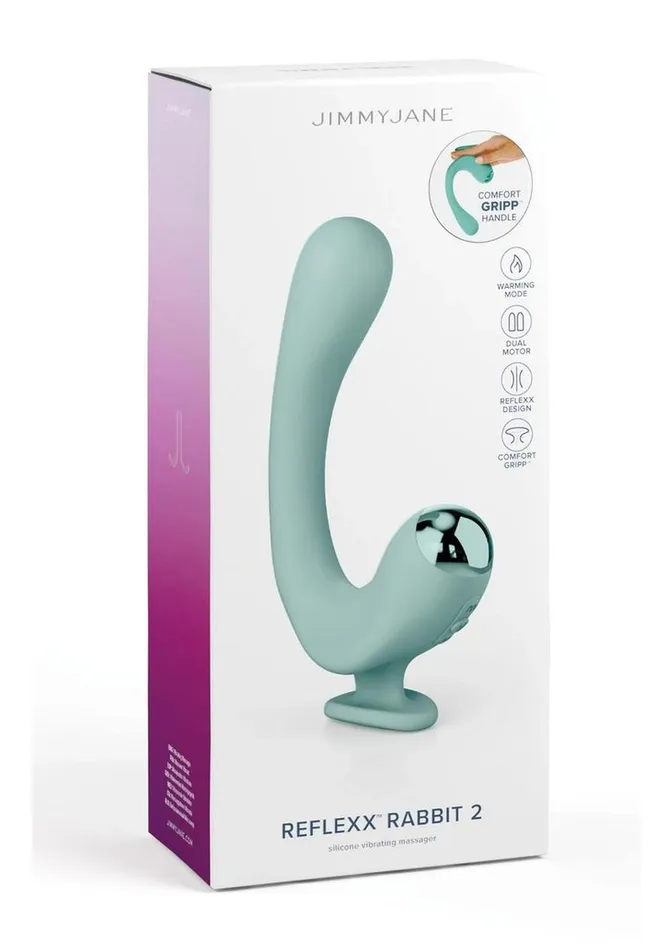 Female Sex Toys Jimmyjane Reflexx Rabbit 2 Rechargeable Silicone Vibrator Jimmyjane