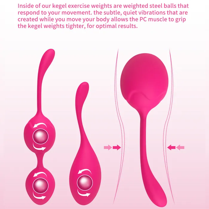 Female Sex Toys Kegel Balls Training Kit Weighted Pelvic Floor Exercise For Women Sorlove