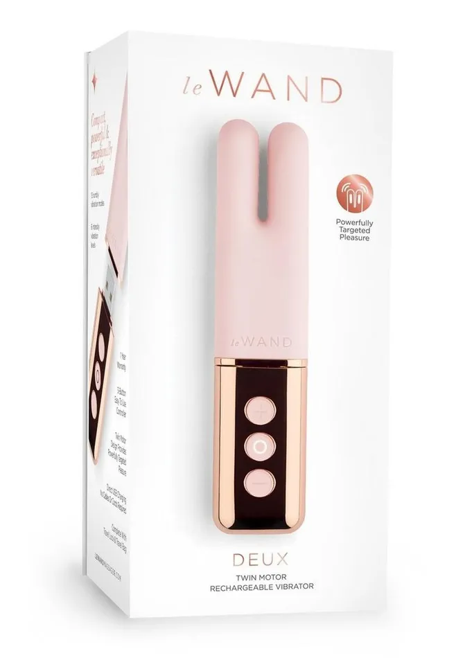 Female Sex Toys Le Wand Le Wand Deux Silicone Rechargeable Dual Vibrator