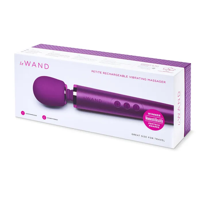 Female Sex Toys Le Wand Le Wand Petite Massager Dark Cherry