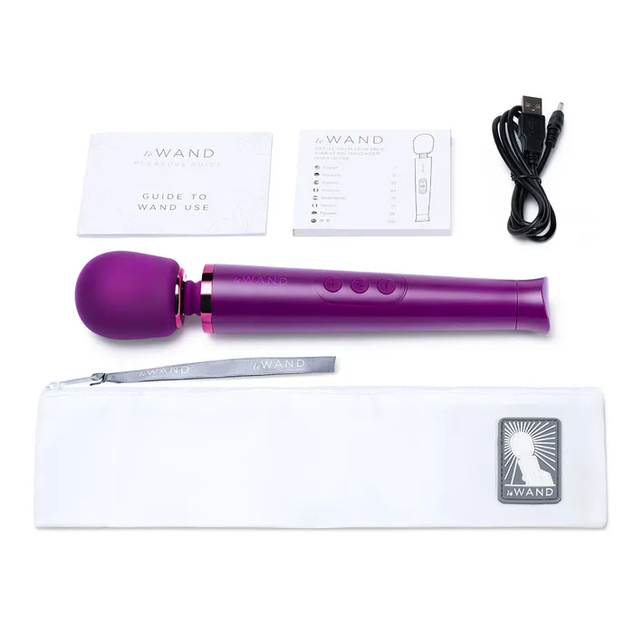 Female Sex Toys Le Wand Le Wand Petite Massager Dark Cherry