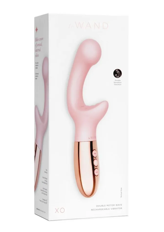 Female Sex Toys Le Wand Le Wand Xo Rechargeable Silicone Dual Stimulating Vibrator