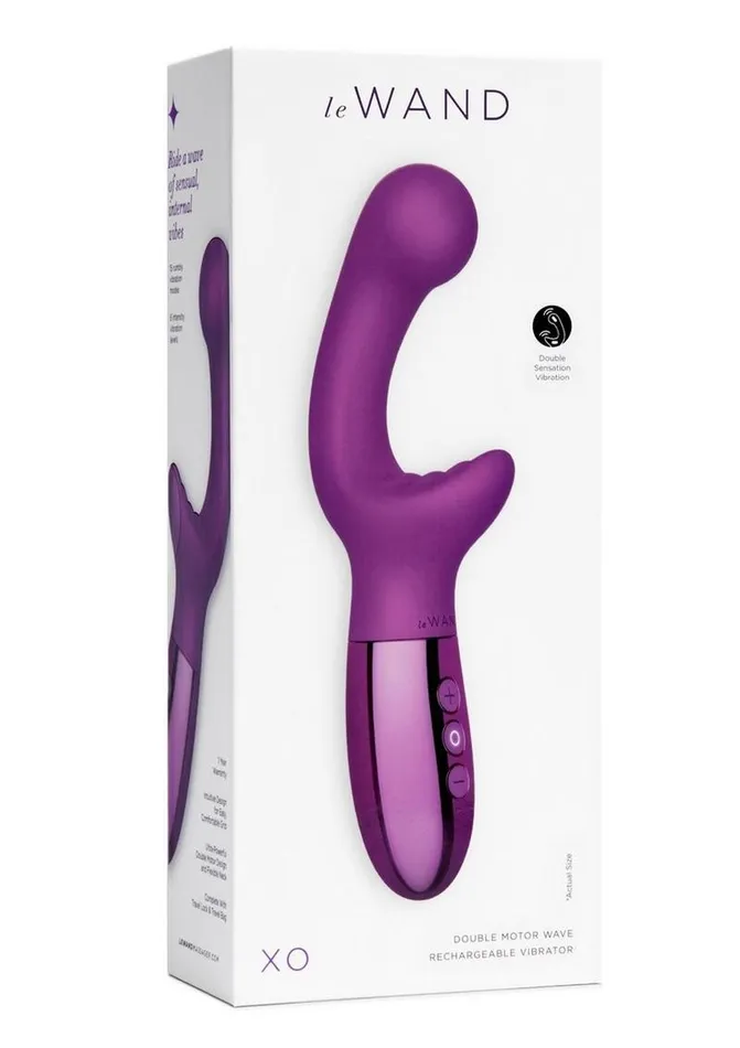 Female Sex Toys Le Wand Le Wand Xo Rechargeable Silicone Dual Stimulating Vibrator