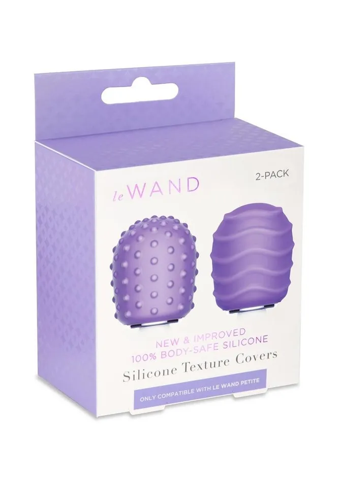 Female Sex Toys Le Wand Petite Silicone Textured Covers Le Wand