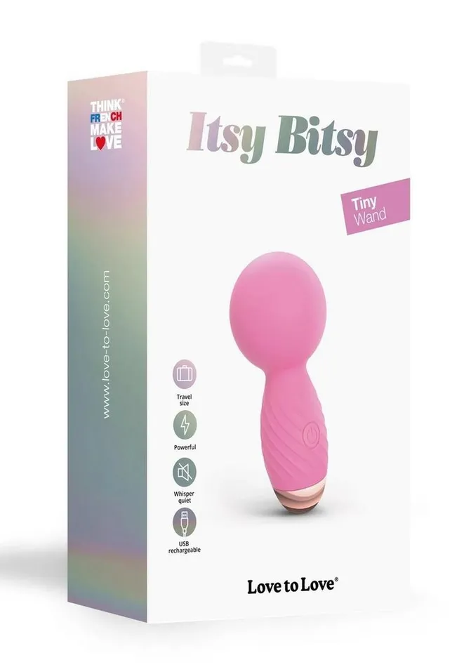 Female Sex Toys Love to Love Itsy Bitsy Rechargeable Silicone Bullet