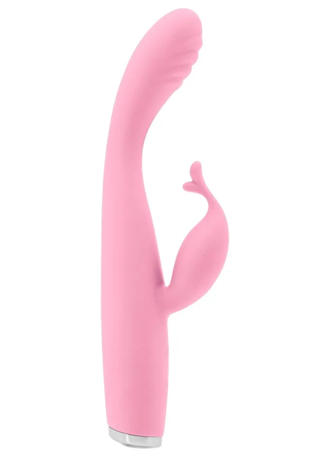 Female Sex Toys Luxe Luxe Skye Silicone Rechargeable Slim Rabbit Vibrator