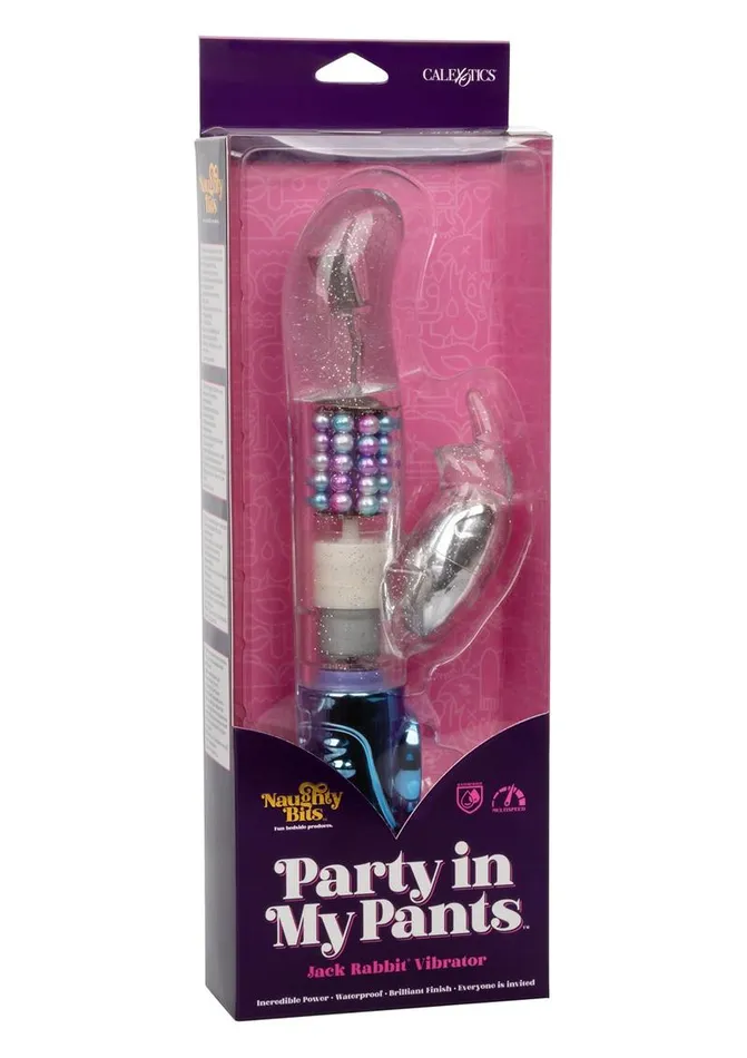 Female Sex Toys Naughty Bits Naughty Bits Party In My Pants Jack Rabbit Rotating and Gyrating Vibrator