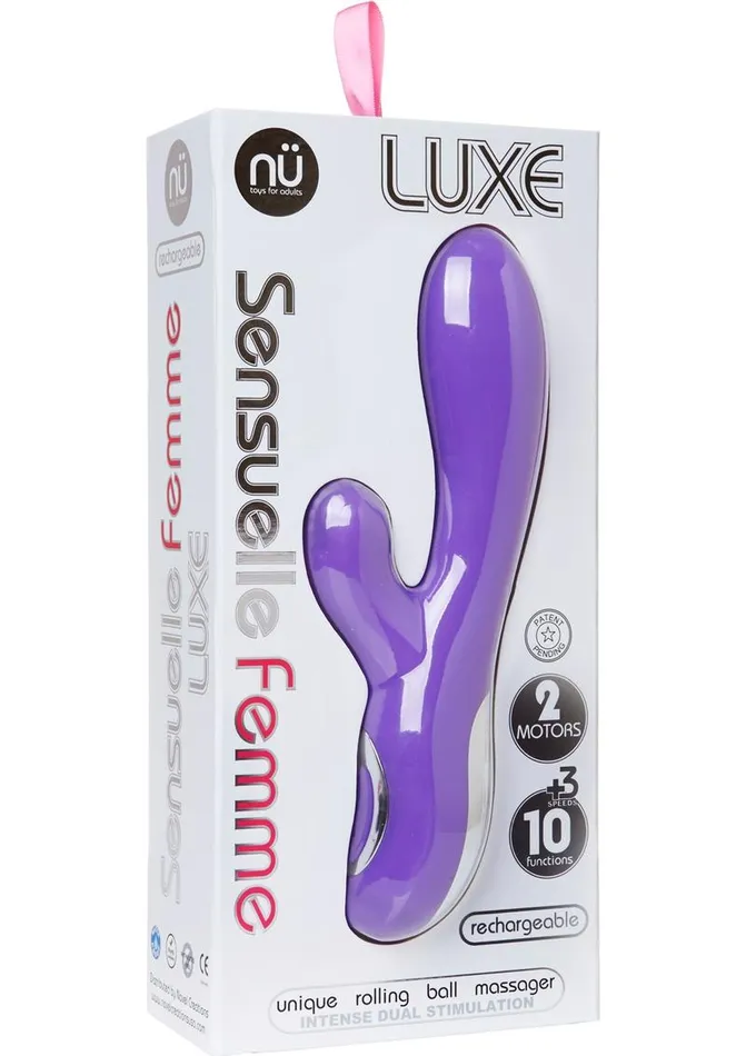 Female Sex Toys Nu Sensuelle Nu Sensuelle Femme Luxe Rechargeable Silicone Rabbit Vibrator