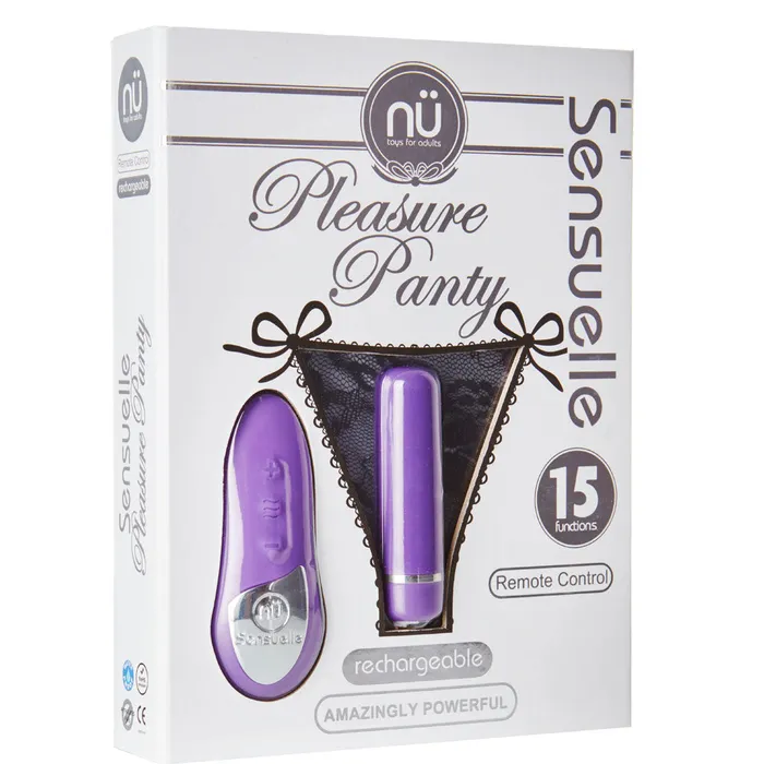 Female Sex Toys Nu Sensuelle Pleasure Panty Bullet w Remote Control 15Function Nu Sensuelle