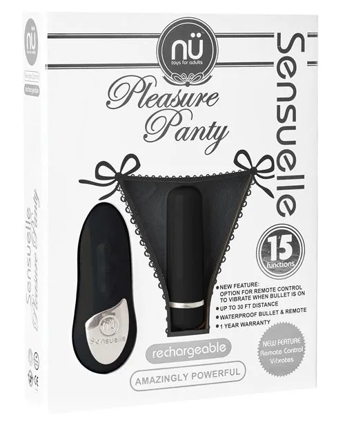 Female Sex Toys Nu Sensuelle Pleasure Panty Bullet w Remote Control 15Function Nu Sensuelle