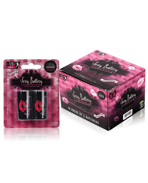 Female Sex Toys Sexy Battery Sexy Battery C Box of 10 Two Packs