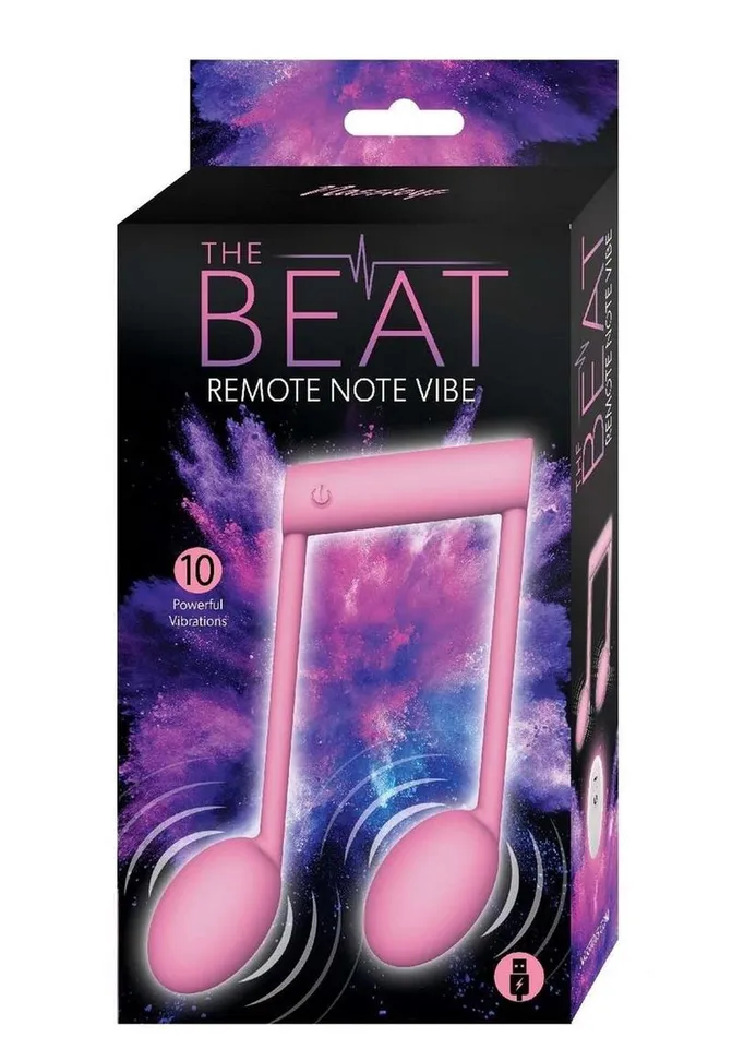 Female Sex Toys The Beat Rechargeable Silicone Note Vibrator The Beat