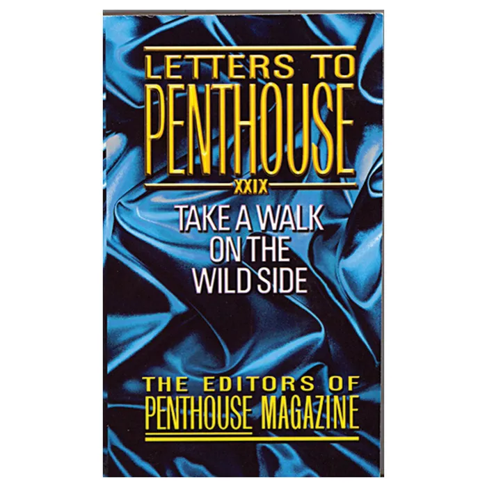 Female Sex Toys Warner Books Letters to Penthouse XXIX Take a Walk on the Wild Side Warner Books