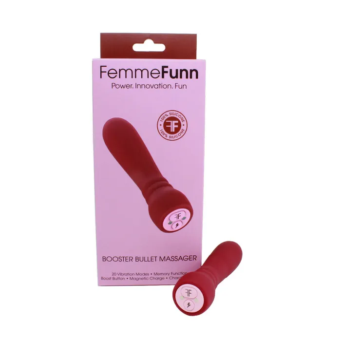 Femme Funn Female Sex Toys Femme Funn Booster Bullet Maroon