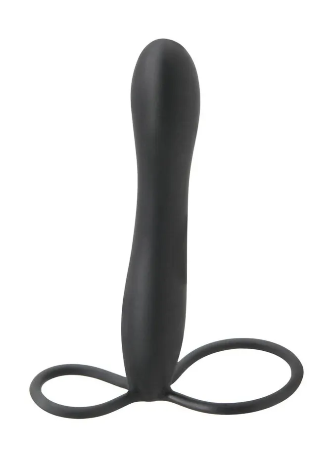 Fetish Fantasy Elite Female Sex Toys Fetish Fantasy Elite Double Trouble Silicone Male StrapOn Dildo Waterproof