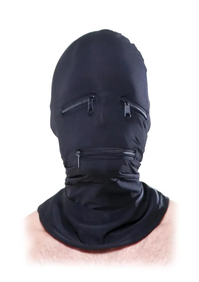 Fetish Fantasy Series Couples Fetish Fantasy Series Zipper Face Spandex Hood