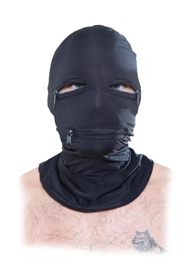 Fetish Fantasy Series Couples Fetish Fantasy Series Zipper Face Spandex Hood