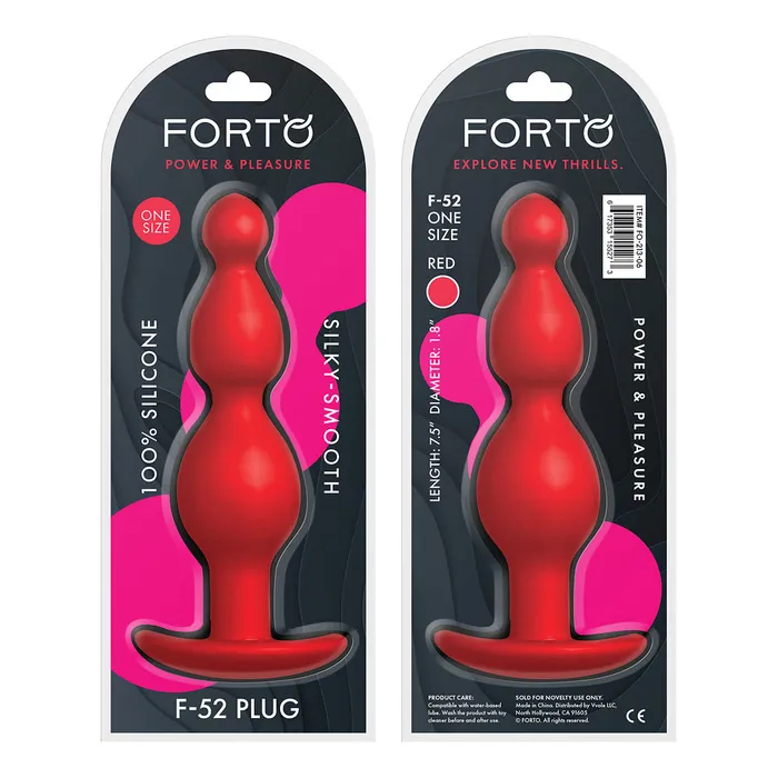 FORTO F52 Cone Beads Red FORTO Anal