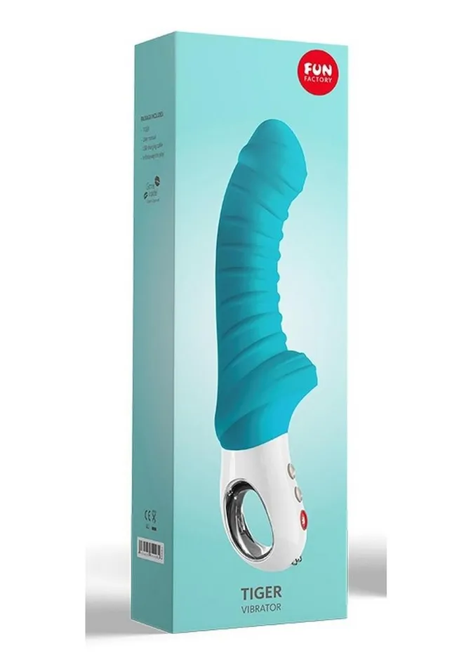 Fun Factory Female Sex Toys Tiger G5 Petrol Silicone Vibrator