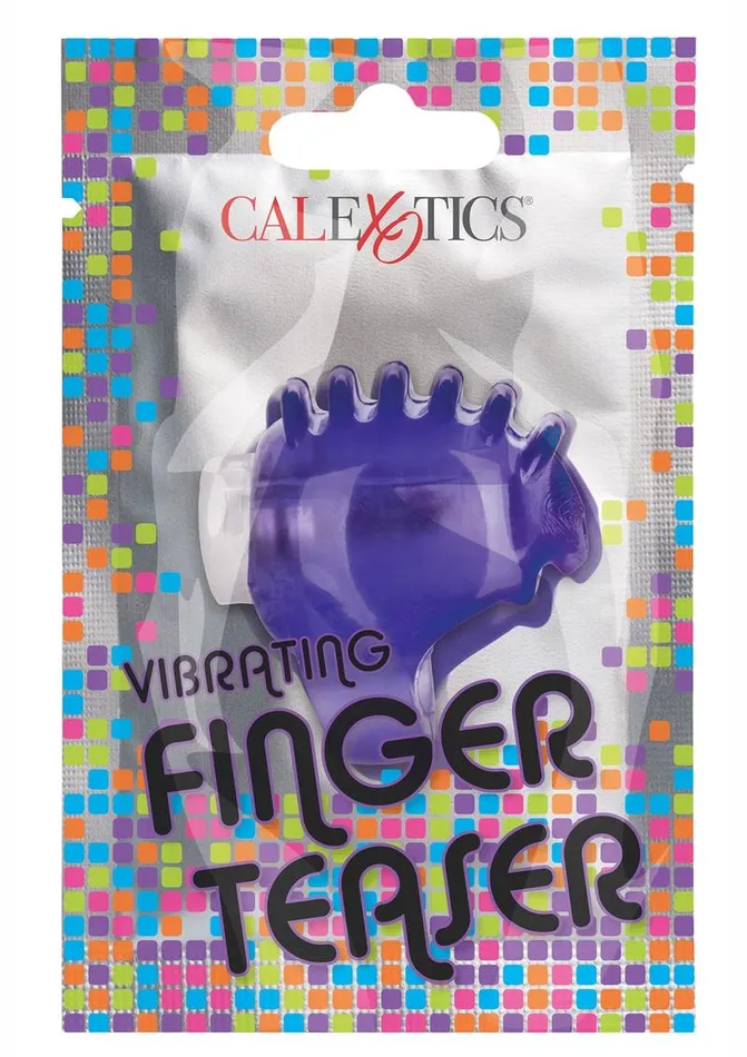 Fun Packs Female Sex Toys Foil Pack Vibrating Finger Teaser