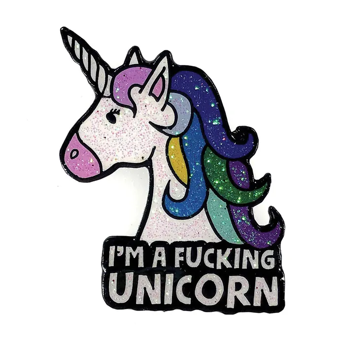 Geeky Kinky Im A Unicorn Pin Geeky Kinky Vibrators