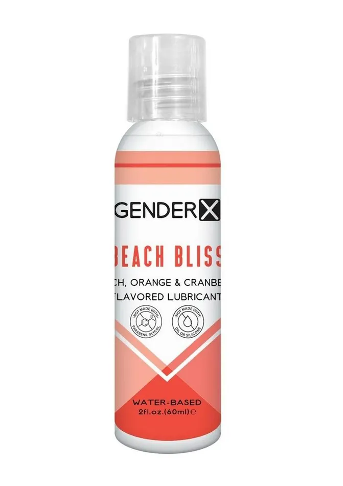 Gender X Anal Gender X Beach Bliss Water Based Flavored Lubricant 2oz Peach