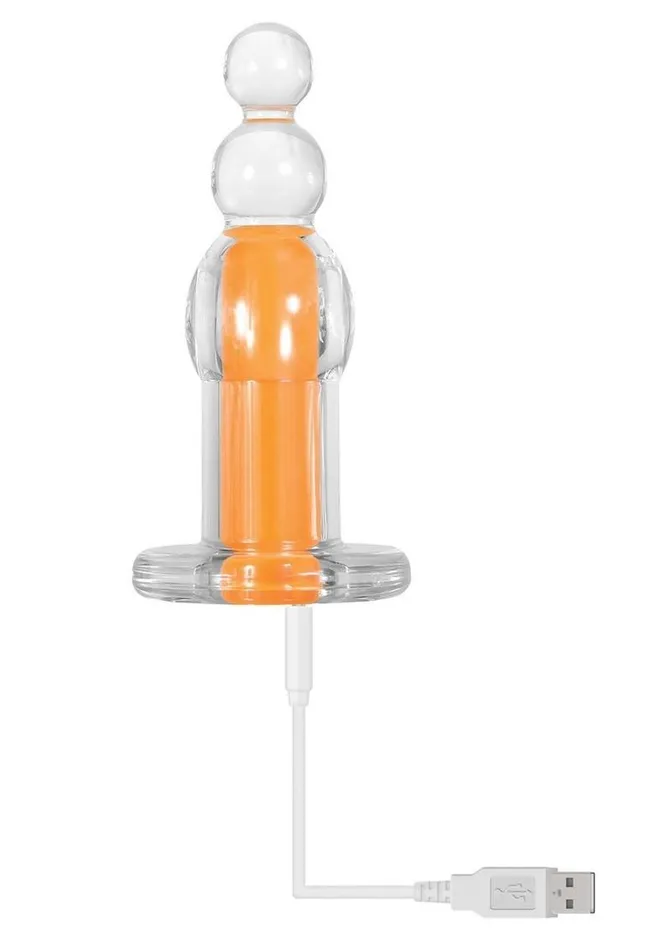 Gender X Female Sex Toys Gender X Orange Dream Silicone Rechargeable Beads with Remote Control