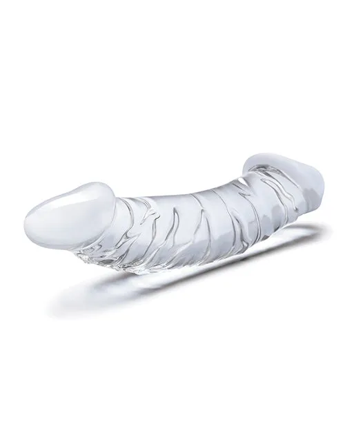 Glas 105 Girthy Glass Double Dong Clear Electric Eel INC Dildos