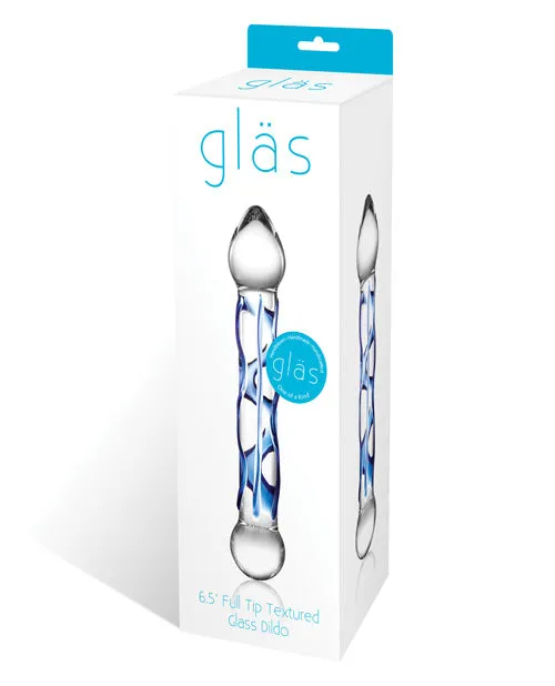 Glas 65 Tip Textured Glass Dildo Electric Eel INC Dildos