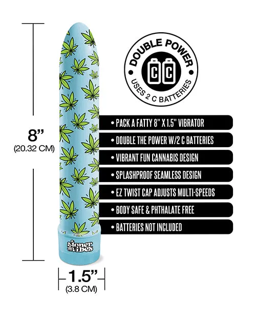 Global Novelties LLC Vibrators Stoner Vibes Pack A Fatty Vibrator Blue Dream